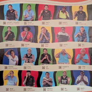 Takataka: Gurindji Sign Language Poster
